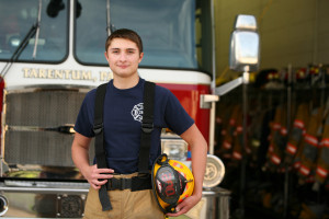 boys senior picture volunteer junior fireman